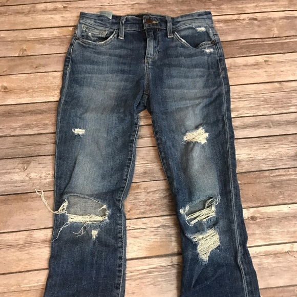 Joe's Jeans Destroyed Skinny Jeans - Picture 3 of 5